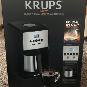 Krups coffee maker 12-cup